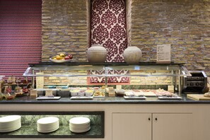 Daily buffet breakfast (EUR 16 per person)