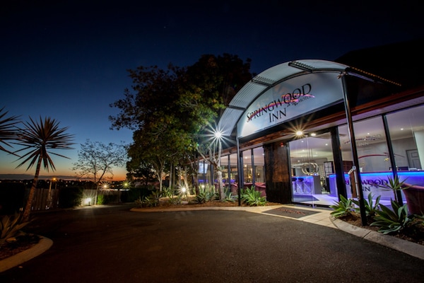 Front of property - evening/night