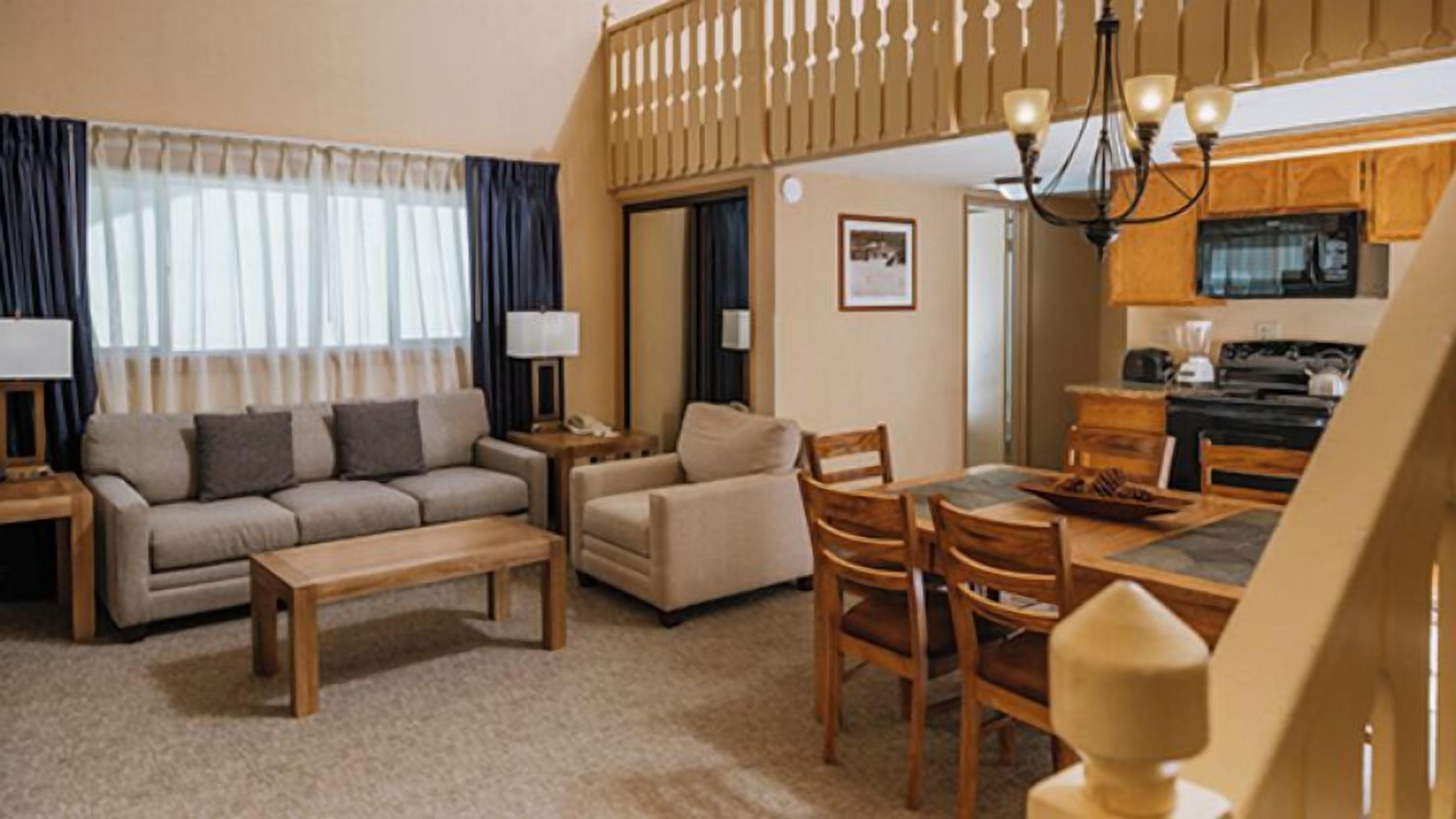 Coin séjour | Télévision à écran plat, lecteur de DVD