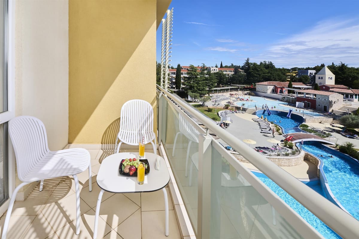 Pemandangan balkon
