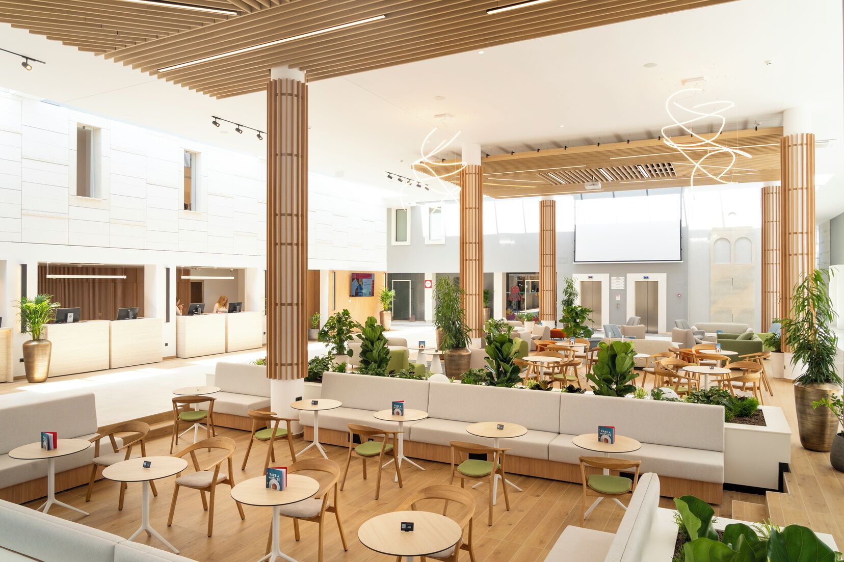 Lobby sitting area