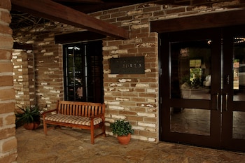 Hotel entrance at Estancia La Jolla Hotel & Spa