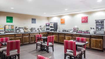 Free buffet breakfast