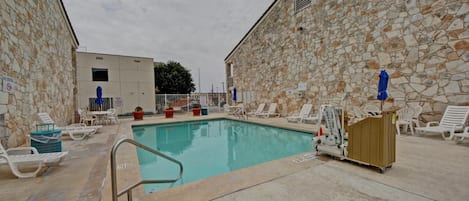 Seasonal outdoor pool