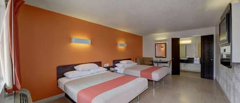 Free WiFi, bed sheets