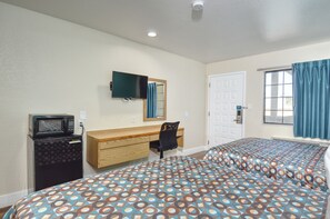 Standard Double Room, 2 Queen Beds | Desk, free WiFi, bed sheets