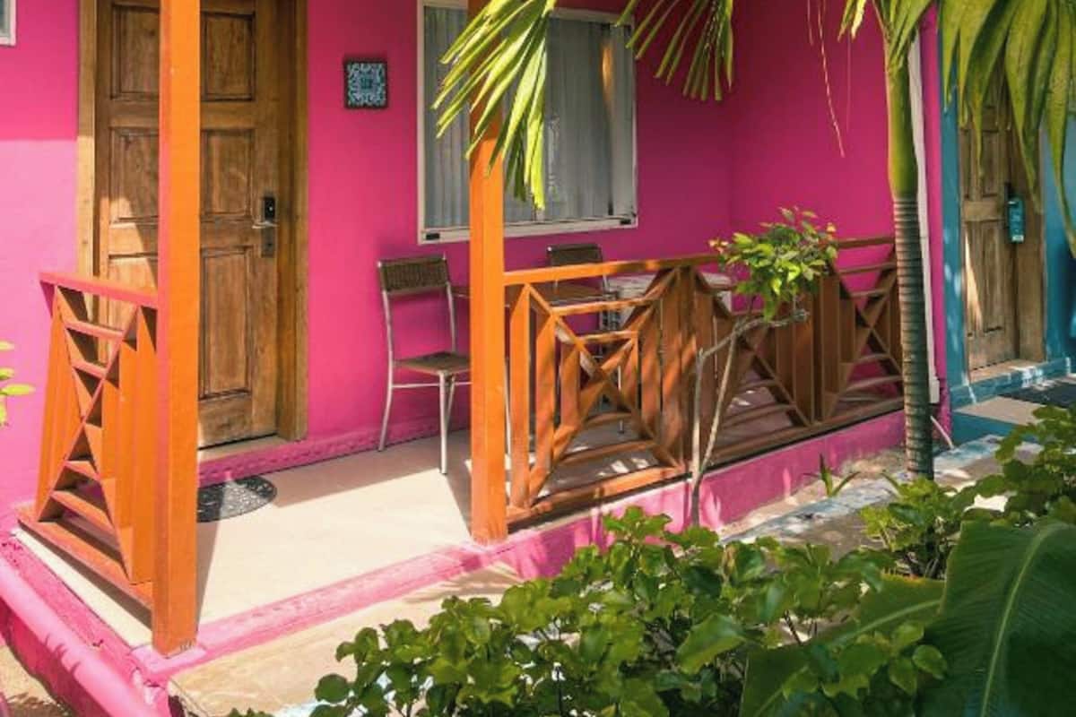 Standard Twin Room, 2 Double Beds, Balcony, Courtyard View | Pillow-top beds, in-room safe, desk, laptop workspace