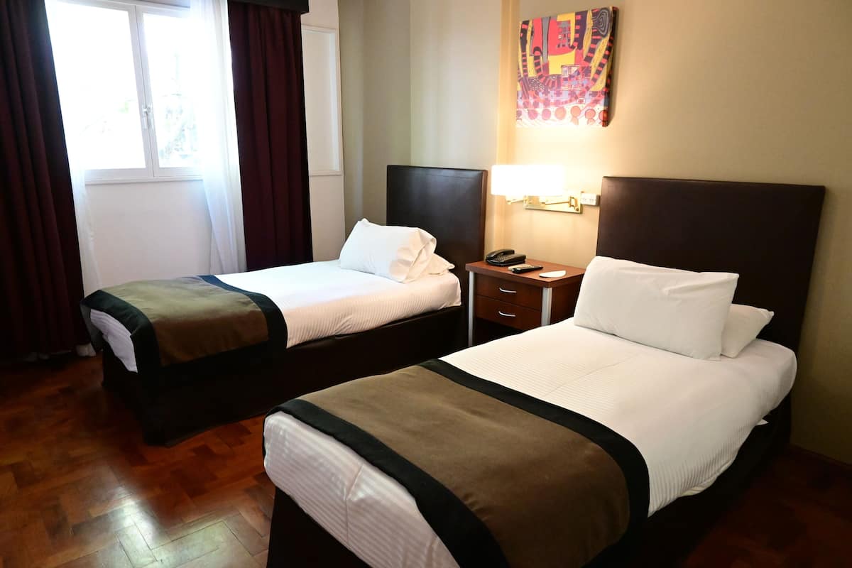 Standard-Zweibettzimmer | 2 Schlafzimmer, hochwertige Bettwaren, Daunenbettdecken