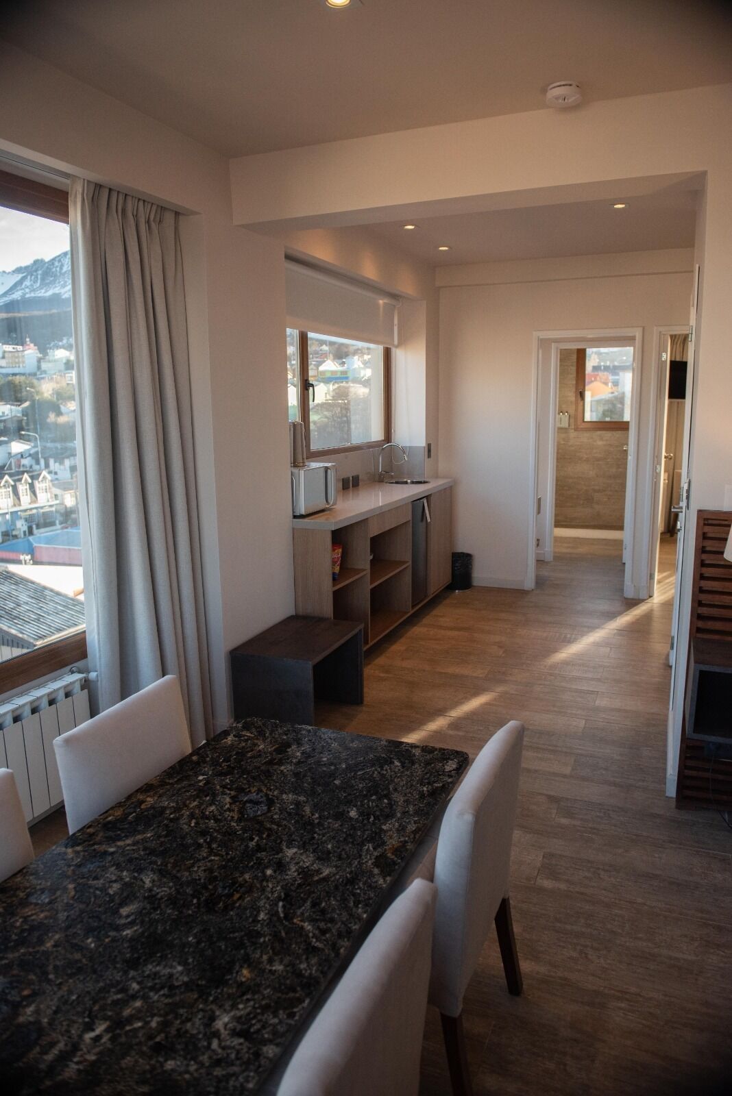 luxury studio suite | living area | tv