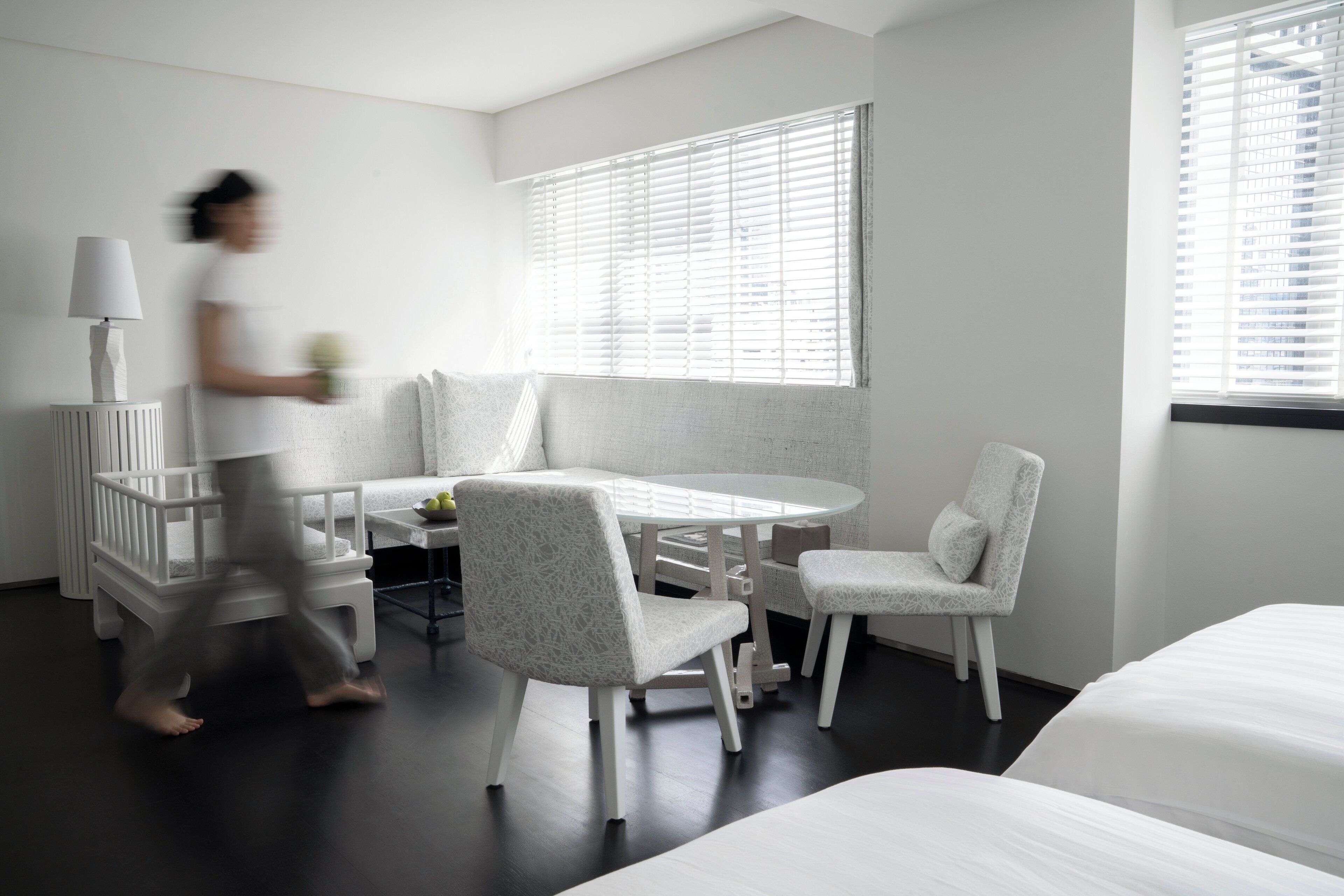 Egyptian cotton sheets, premium bedding, minibar, in-room safe