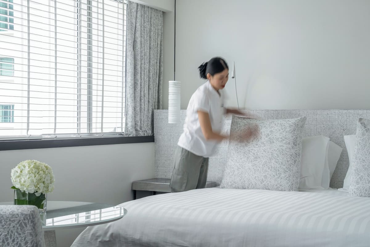 Studio | Egyptian cotton sheets, premium bedding, minibar, in-room safe