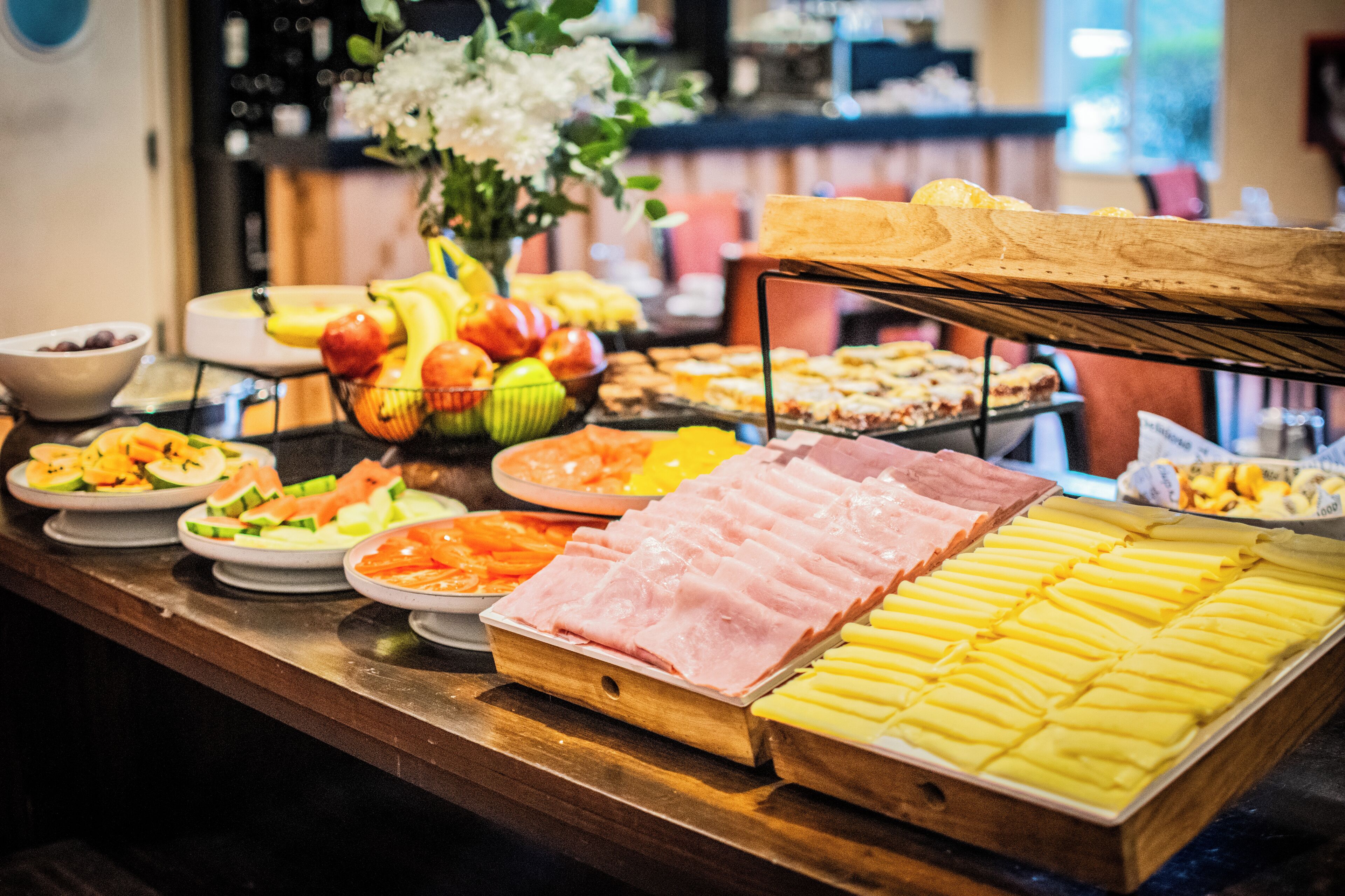 Gratis frukostbuffé varje dag 