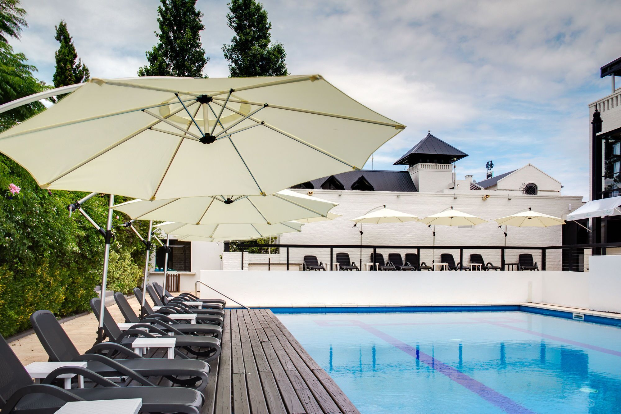 Indoor pool, outdoor pool