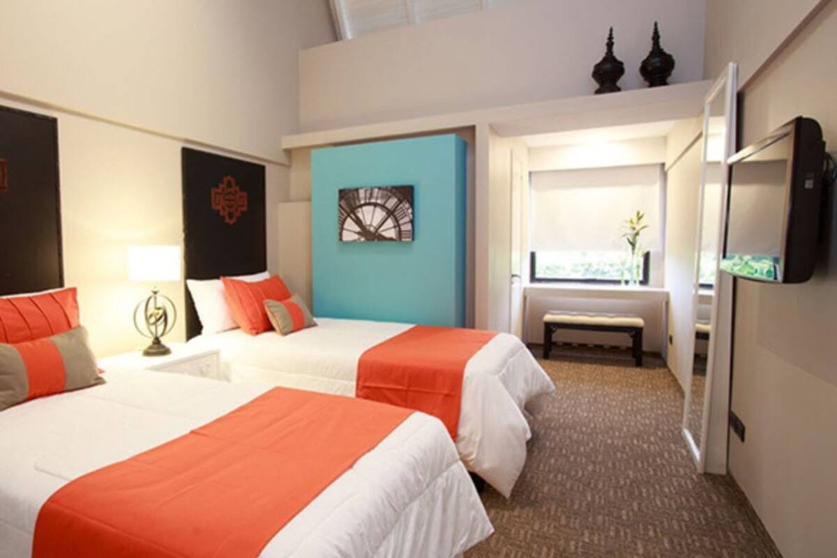 Premium bedding, down duvets, pillow-top beds, in-room safe