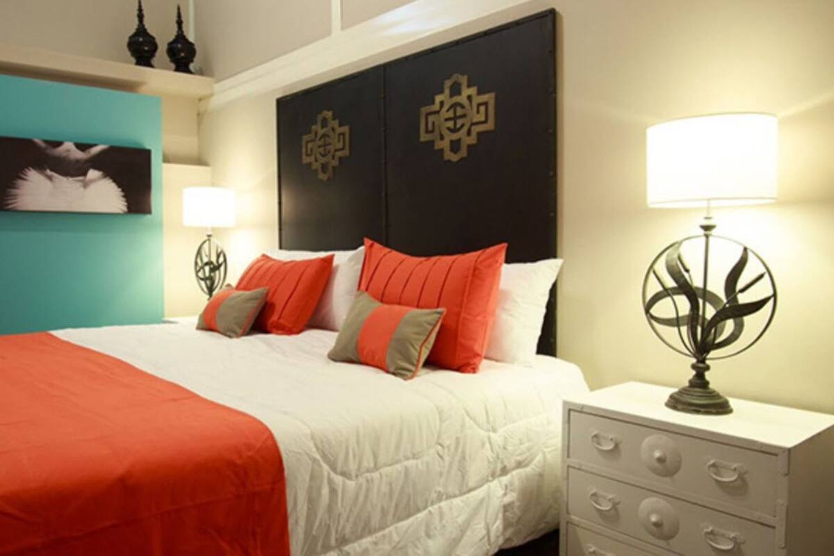 Premium bedding, down duvets, pillow-top beds, in-room safe