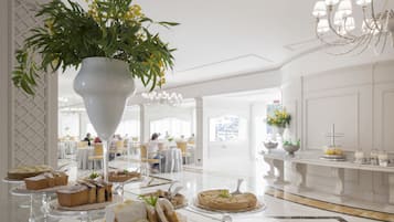 Breakfast, lunch, dinner served; Italian cuisine, beach views