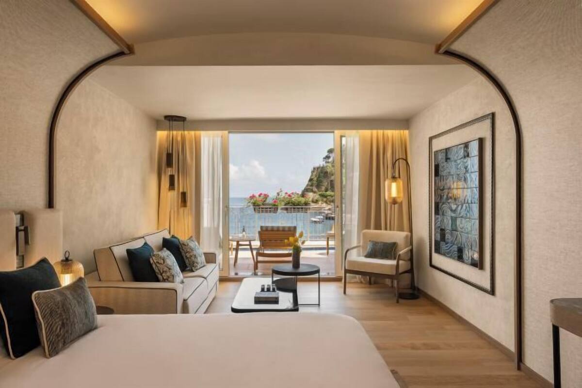 Biancheria da letto di alta qualità, minibar, una cassaforte in camera