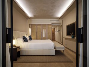 Presidential Suite, Sea View | 1 bedroom, premium bedding, minibar, in-room safe