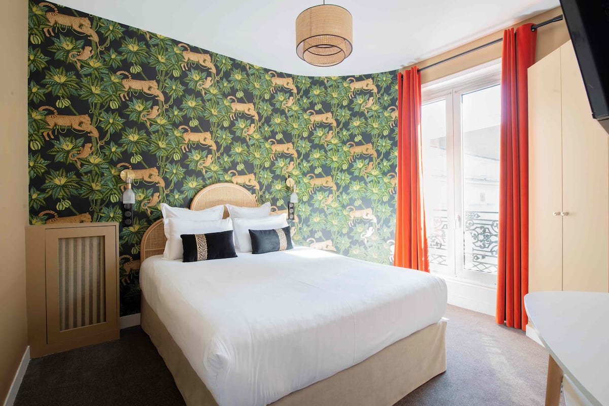 1 habitación y ropa de cama de alta calidad