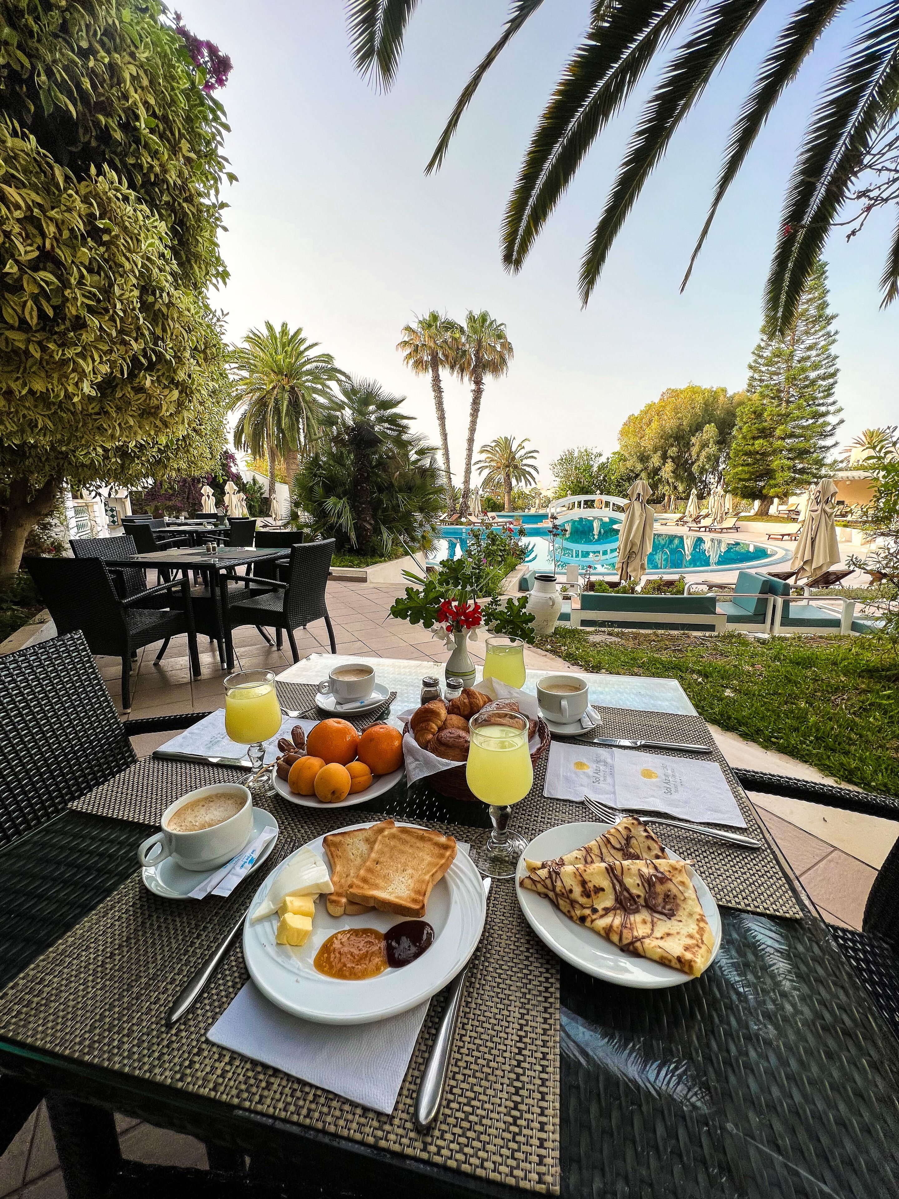 Breakfast served
