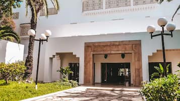 Entrada de la propiedad