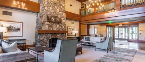 Lobby sitting area