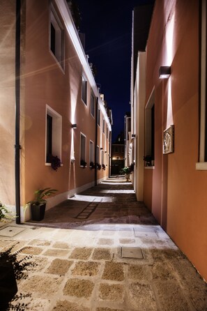 Fassade der Unterkunft