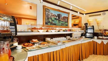 Daily buffet breakfast (EUR 15 per person)