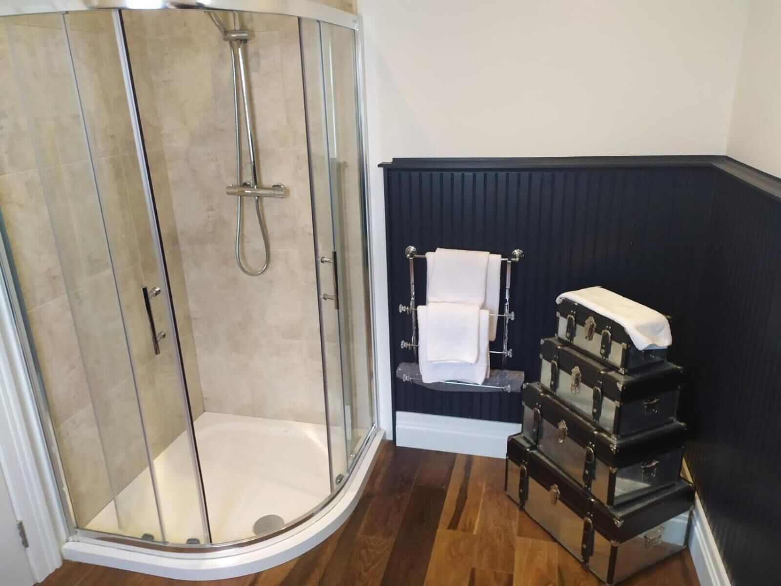 free toiletries, hair dryer, bathrobes, slippers