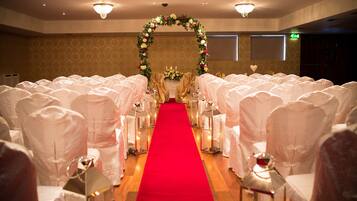 Indoor wedding