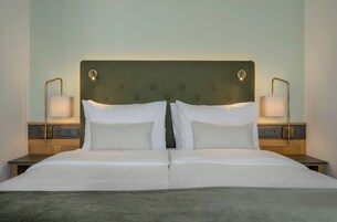 Biancheria da letto ipoallergenica, minibar, una cassaforte in camera