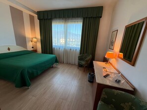 In-room safe, desk, blackout curtains, soundproofing