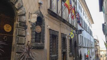 Overnatningsstedets facade