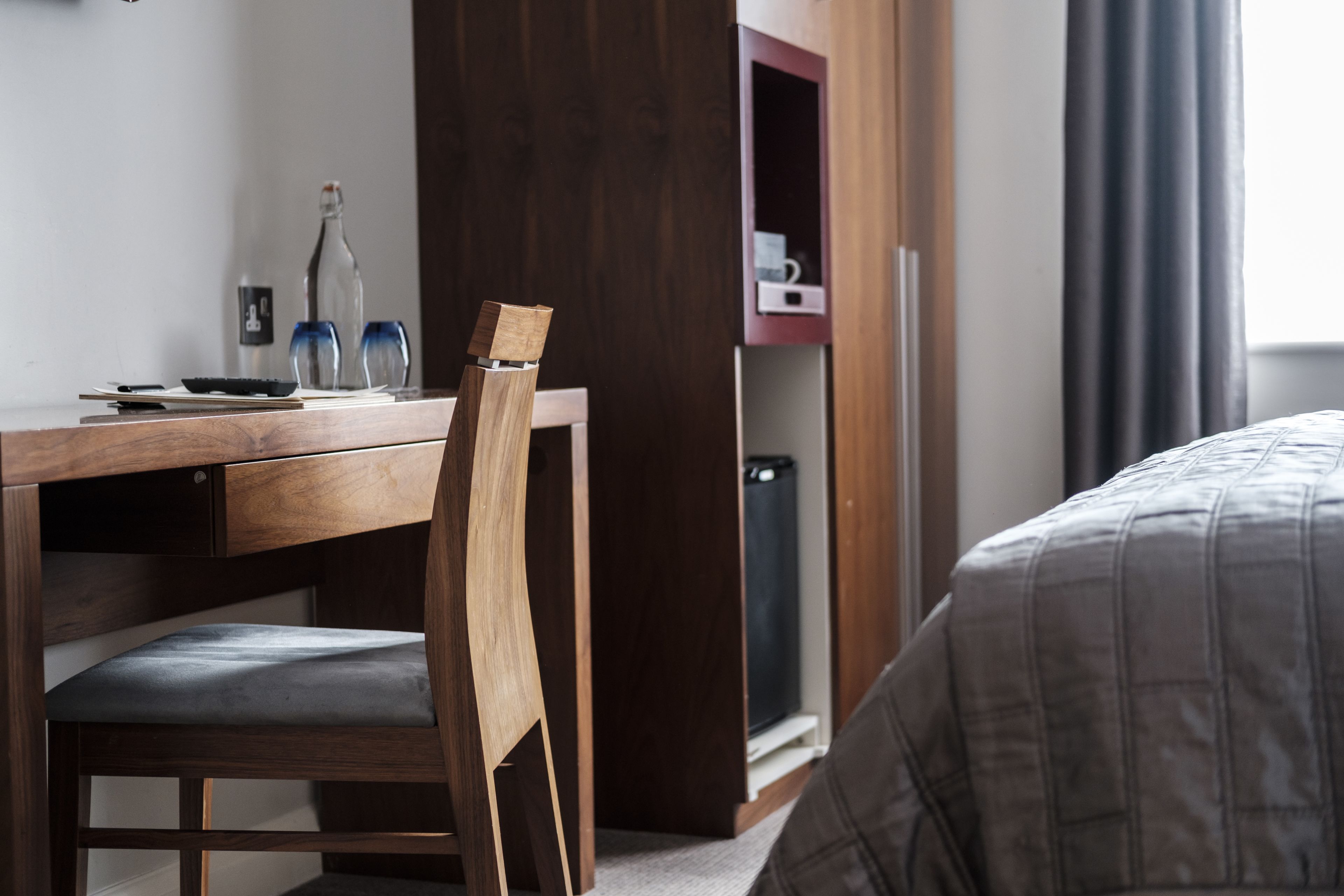 1 bedroom, hypo-allergenic bedding, in-room safe, desk