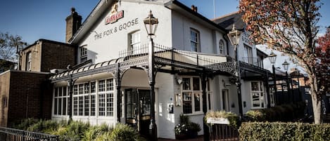 Voorkant van accommodatie