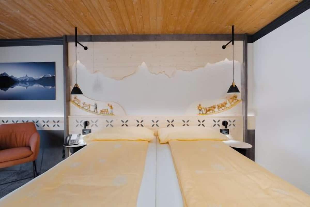 Ropa de cama hipoalergénica y minibar