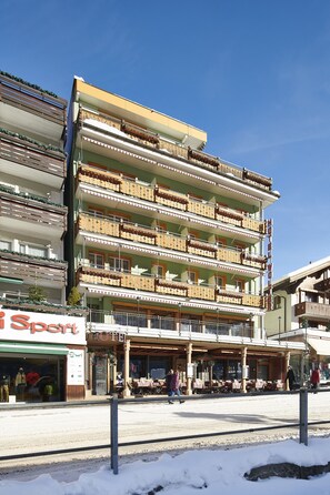 Fassade der Unterkunft