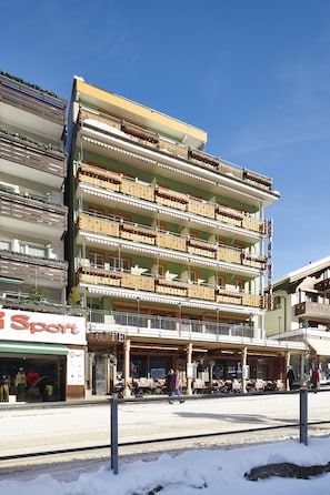 Fassade der Unterkunft