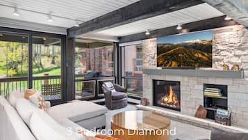 3 Bedroom Diamond | Individually decorated, individually furnished, iron/ironing board