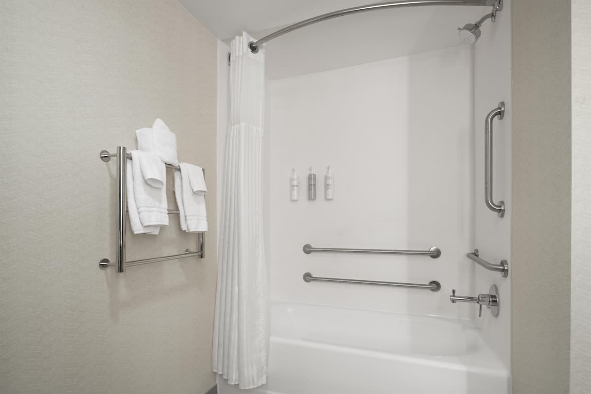 Vòi sen/bồn tắm kết hợp, đồ dùng nhà tắm miễn phí, máy sấy tóc