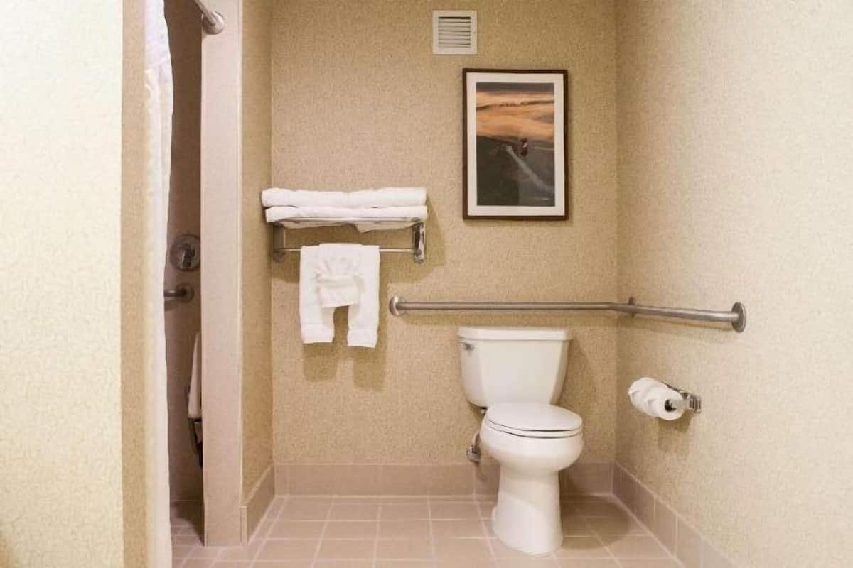 Bathroom | Free toiletries, hair dryer, towels