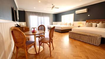 Desk, iron/ironing board, free WiFi, bed sheets