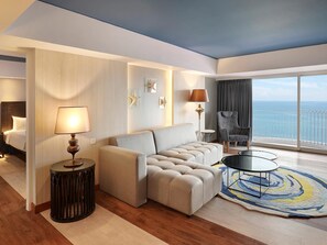 Family Suite, Multiple Beds | Living room | LCD TV