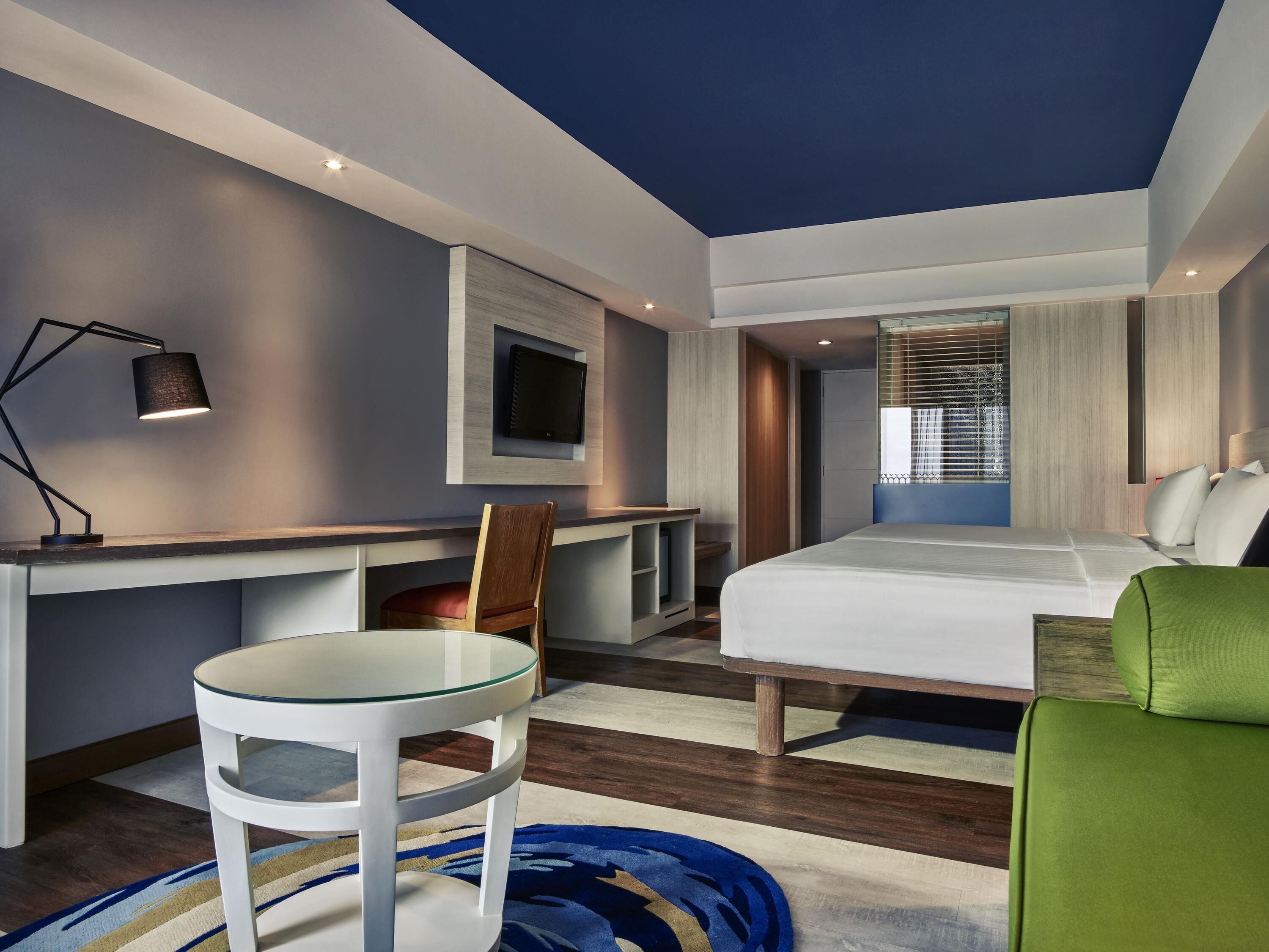 In-room safe, desk, free cribs/infant beds, free WiFi