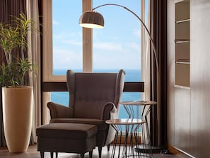 Presidential Suite, 1 King Bed, Balcony, Ocean View | 1 bedroom, in-room safe, desk, free cribs/infant beds