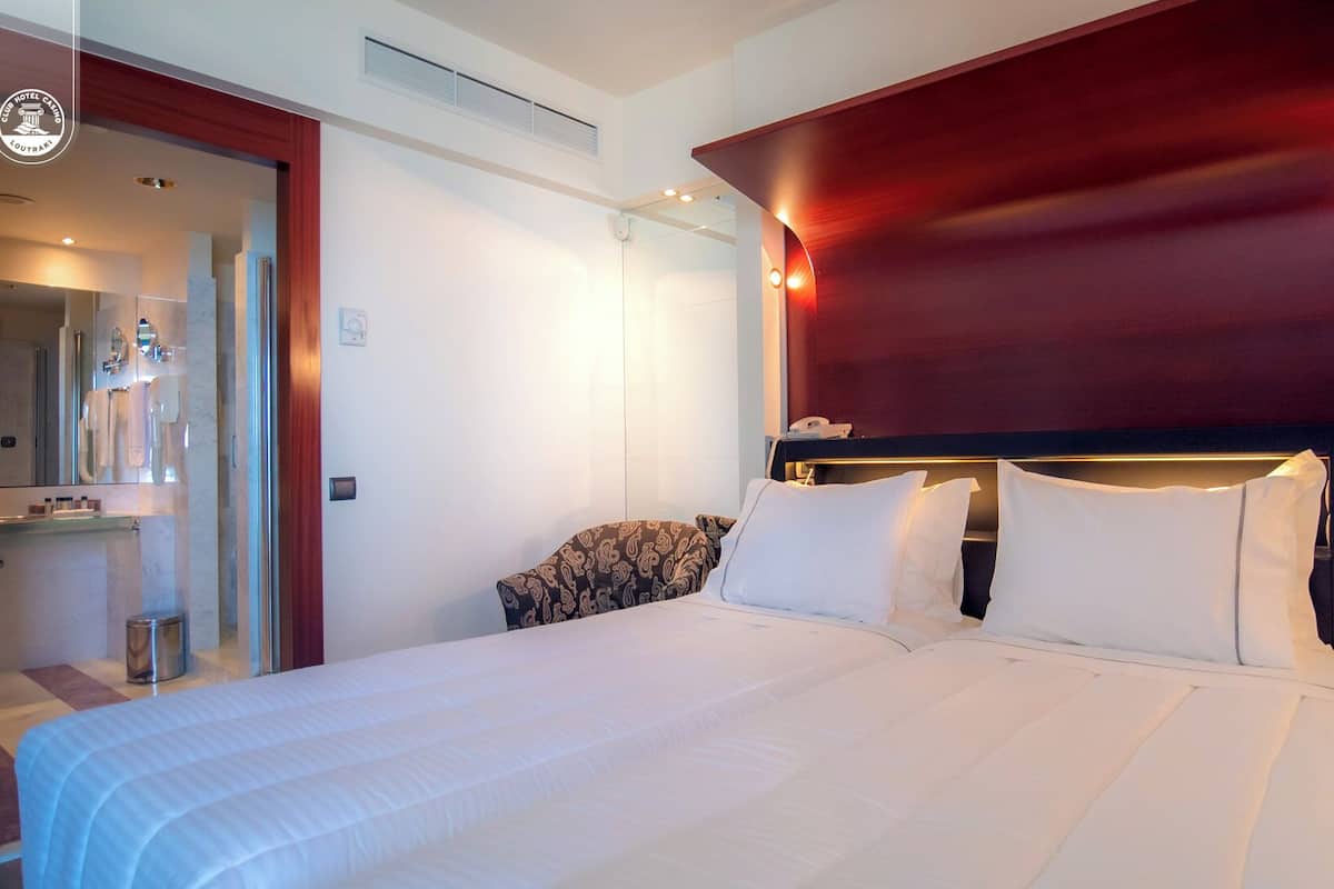 Ropa de cama de alta calidad y minibar