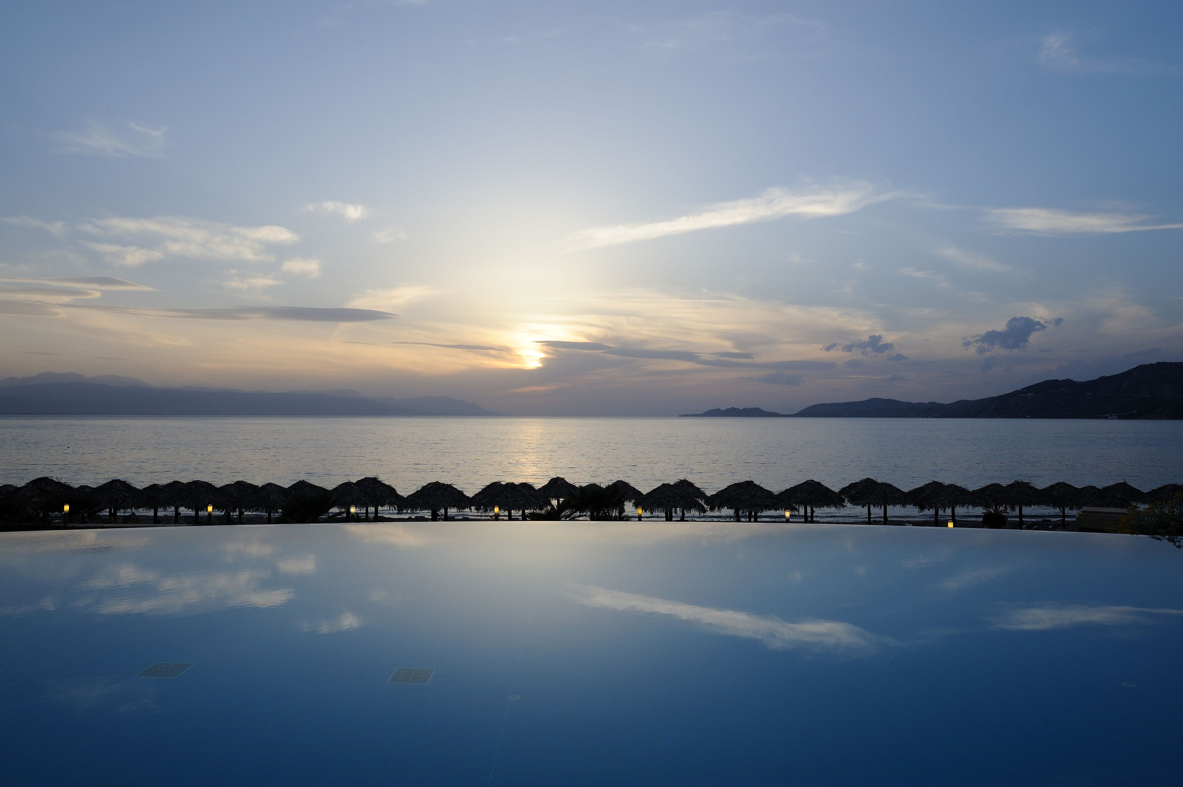 Blick von der Unterkunft