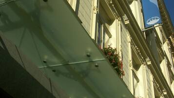 Voorkant van accommodatie