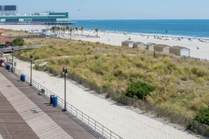 Vlak bij het strand