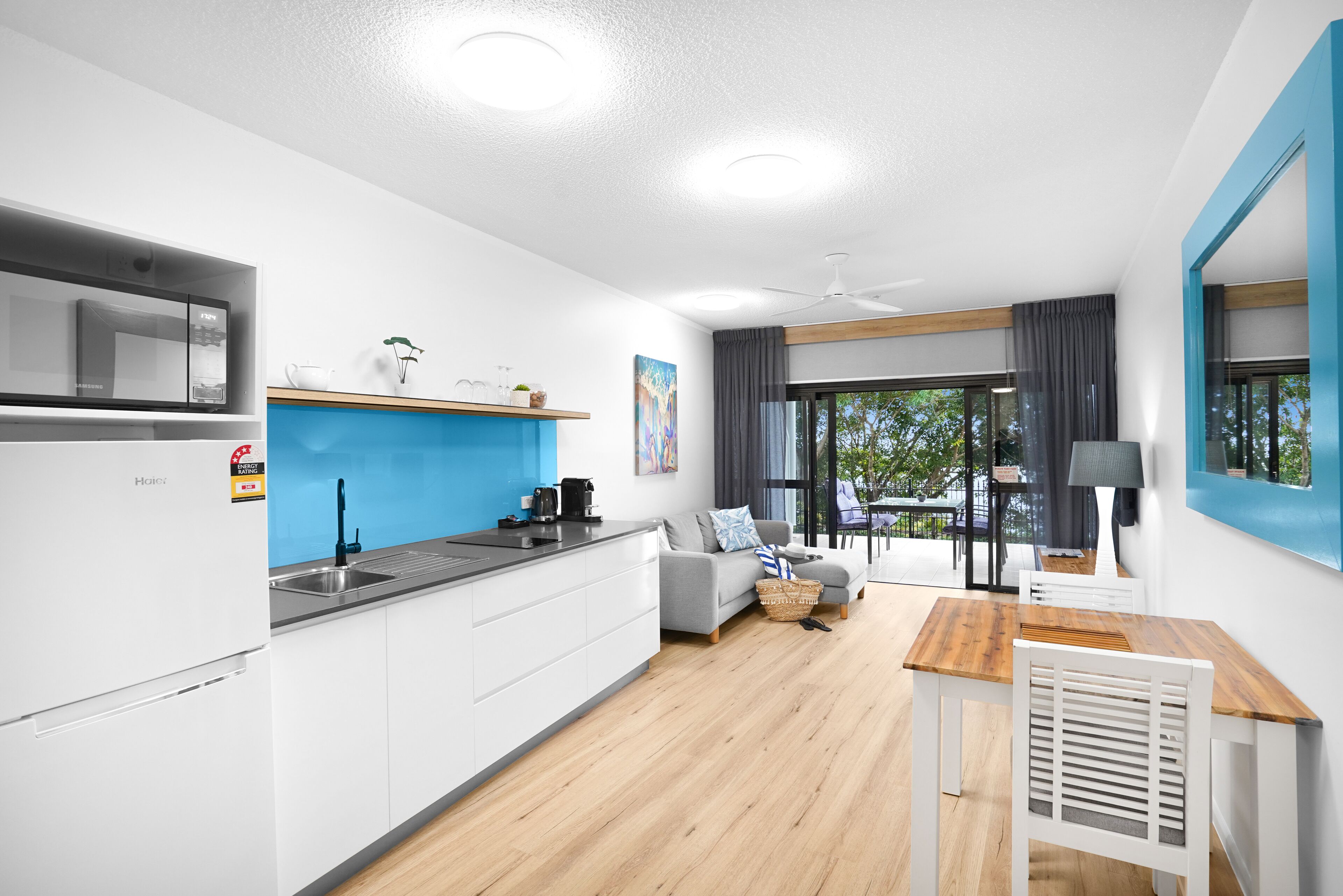 deluxe ocean view studio apartment | 1 bedroom, in-room safe, individually furnished, desk